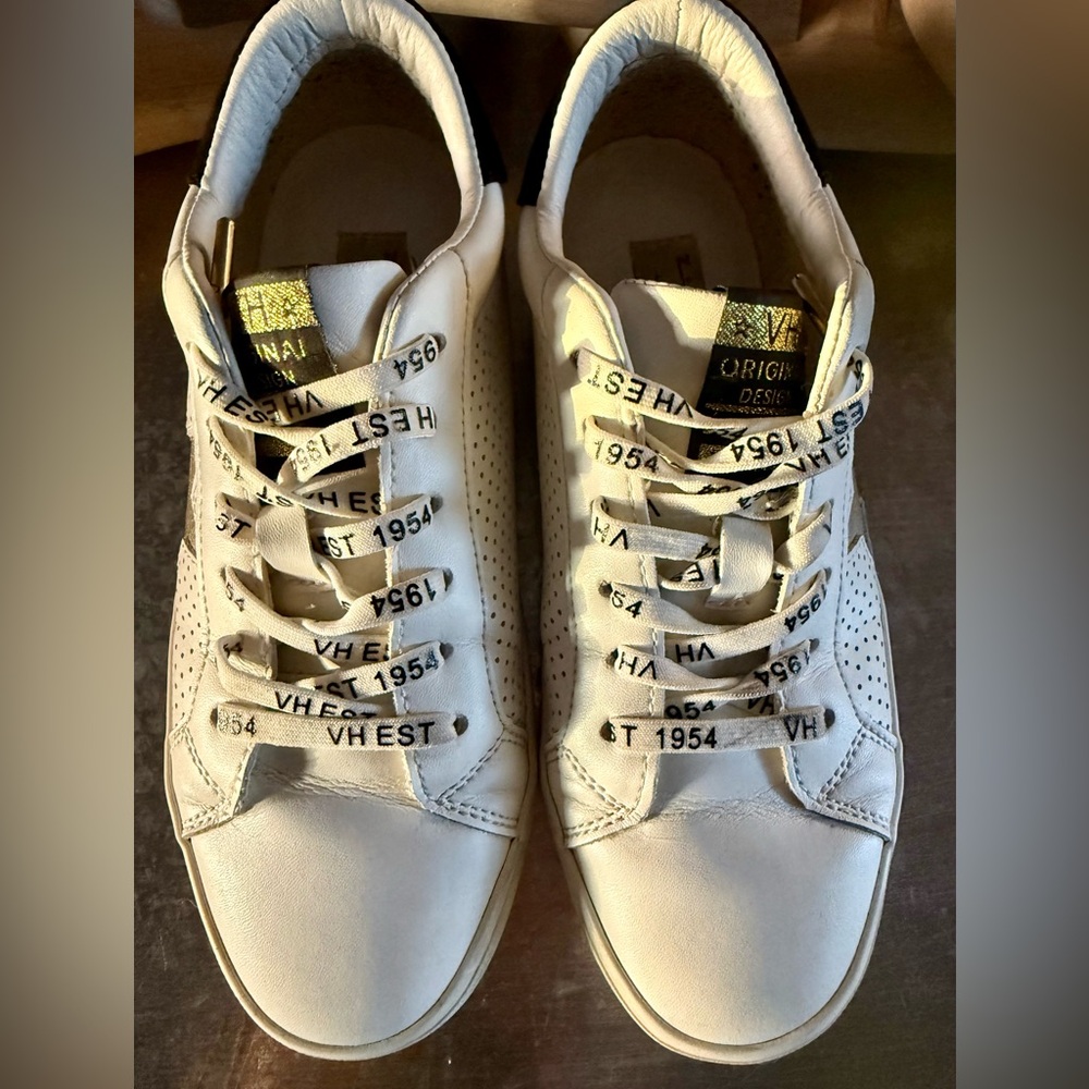 Vintage Havana White Star Sneakers – Size 6 - Picture 2 of 13
